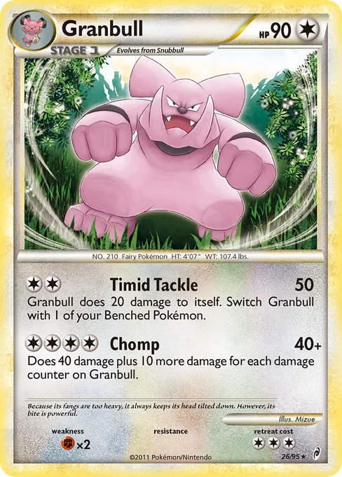 Granbull, Call of Legends #26