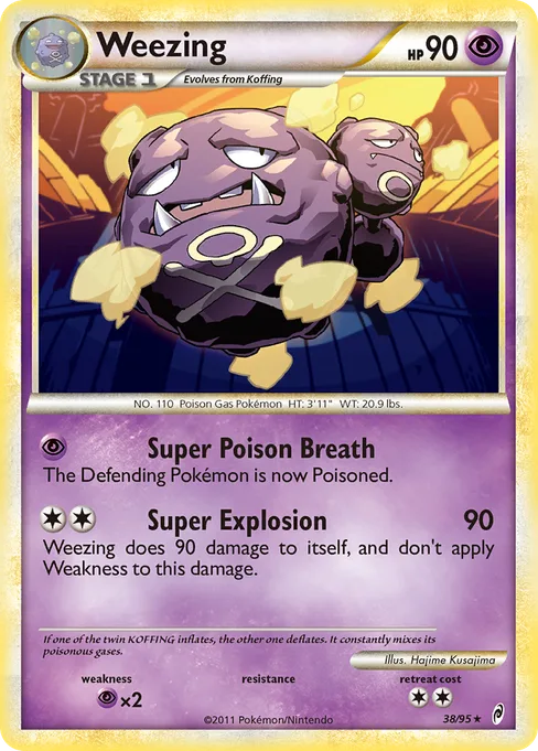 Weezing, Call of Legends #38