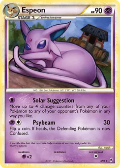 Espeon, Holofoil