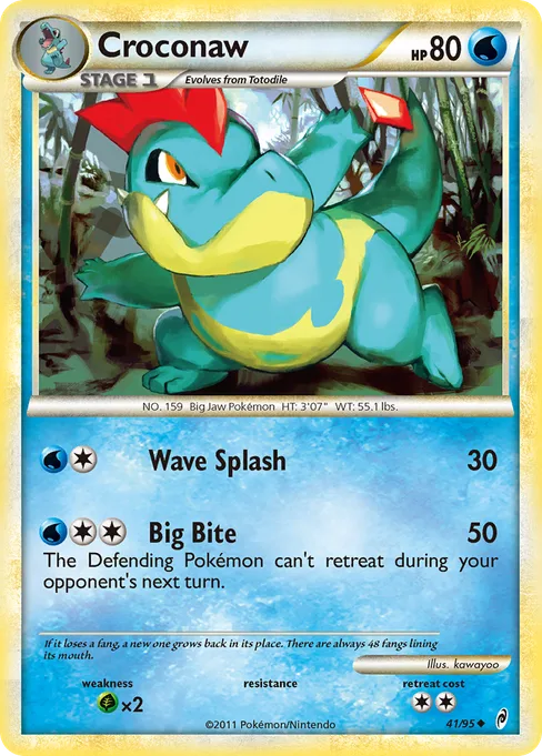 Croconaw, Call of Legends #41