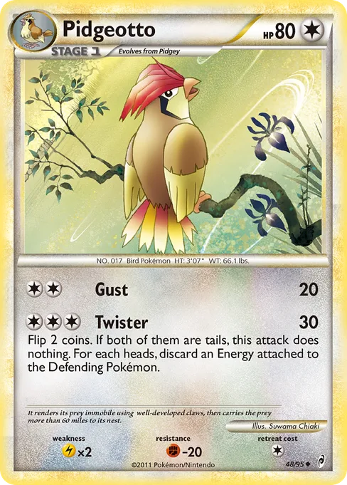 Pidgeotto, Call of Legends #48