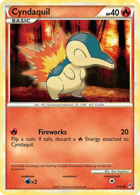 Cyndaquil, Call of Legends #55