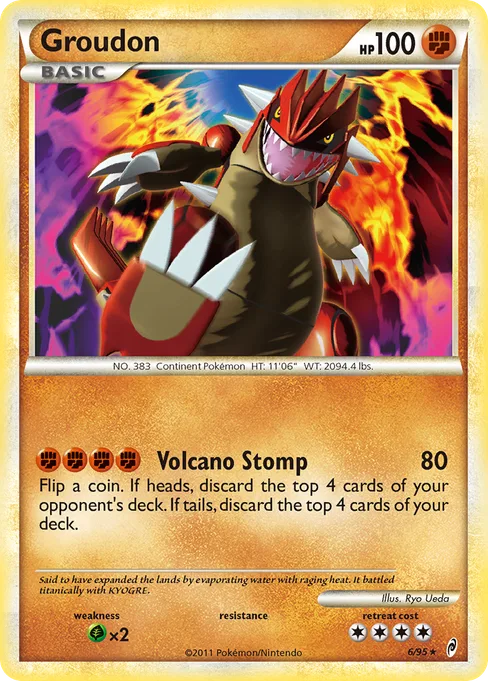 Groudon, Call of Legends #6