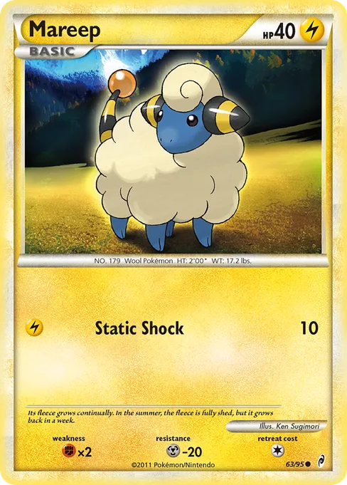 Mareep, Call of Legends #63