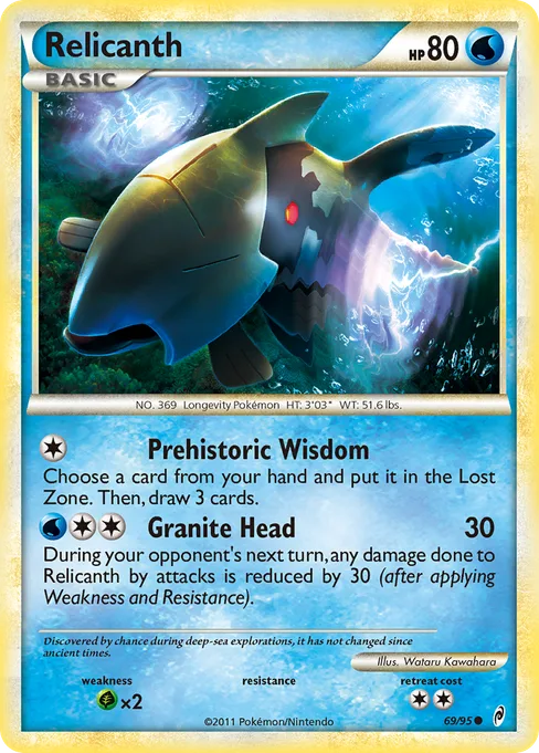 Relicanth, Call of Legends #69