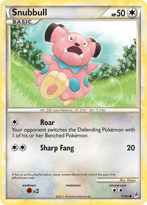 Snubbull, Call of Legends #71
