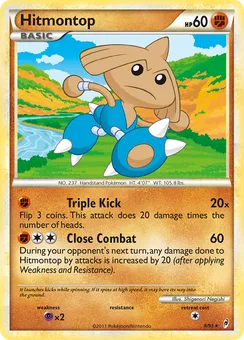 Hitmontop, Holofoil
