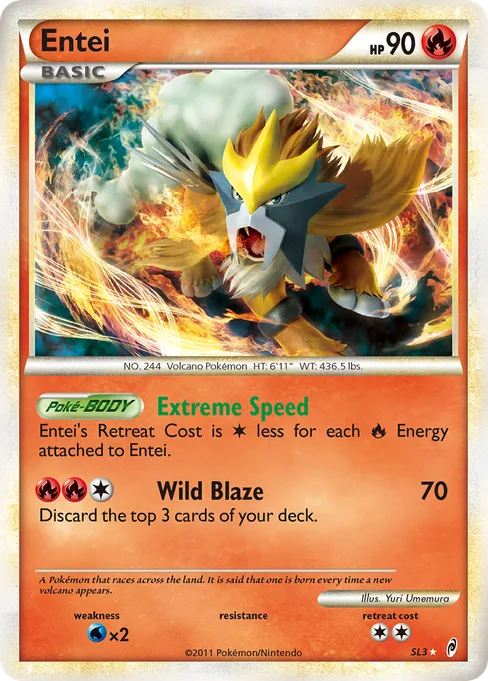 Entei, Call of Legends #SL3