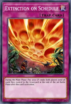 Extinction on Schedule