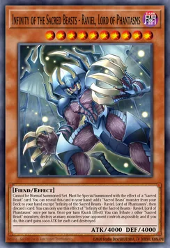 Infinity of the Sacred Beasts - Raviel, Lord of Phantasms