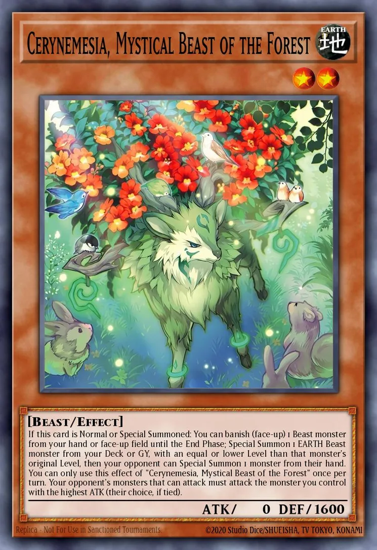 Cerynemesia, Mystical Beast of the Forest