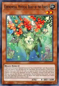 Cerynemesia, Mystical Beast of the Forest