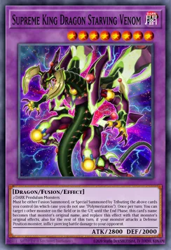 Supreme King Dragon Starving Venom