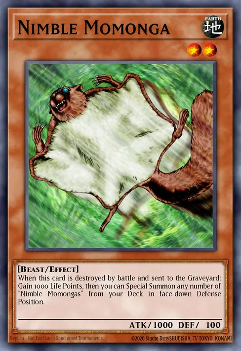 Nimble Momonga, Champion Pack: Game Two #CP02-EN002
