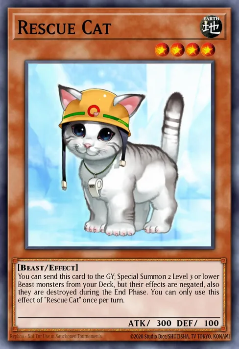 Rescue Cat, Champion Pack: Game Five #CP05-EN015