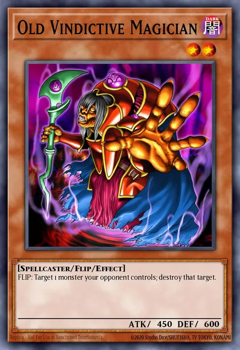 Old Vindictive Magician, Champion Pack: Game Six #CP06-EN003