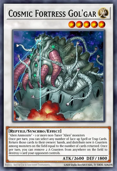 Cosmic Fortress Gol'gar, Crimson Crisis #CRMS-EN044
