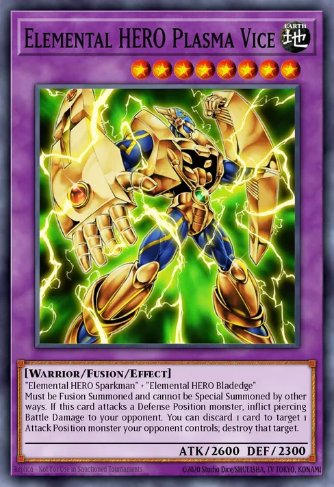 Elemental HERO Plasma Vice, Collectible Tins 2007 Wave 1 #CT04-EN006