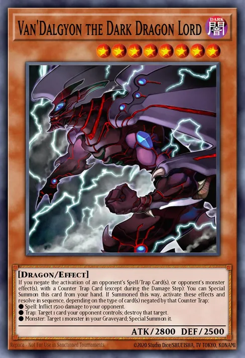 Van'Dalgyon the Dark Dragon Lord, Collectible Tins 2010 Wave 1 #CT07-EN007