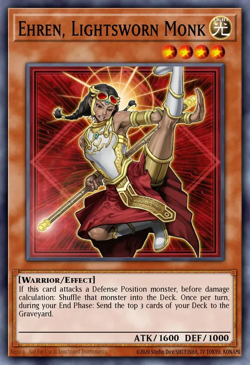 Ehren, Lightsworn Monk, Collectible Tins 2011 Wave 1 #CT08-EN016