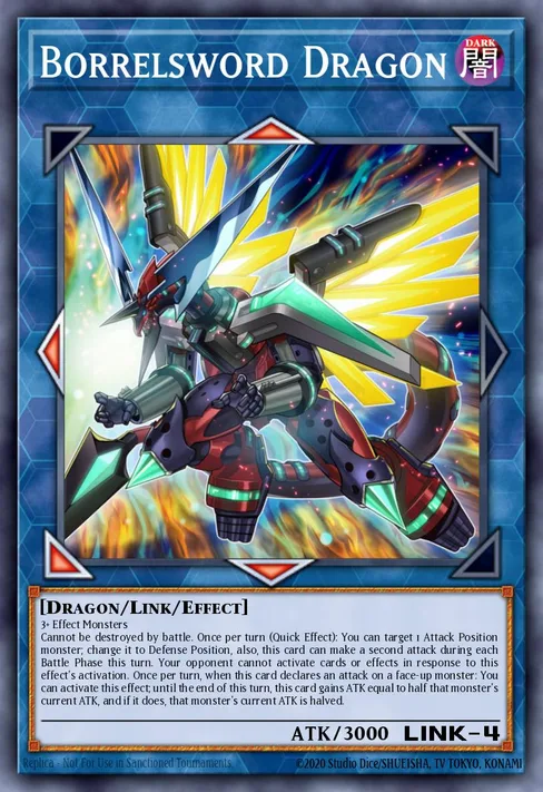 Borrelsword Dragon, Cybernetic Horizon #CYHO-EN034