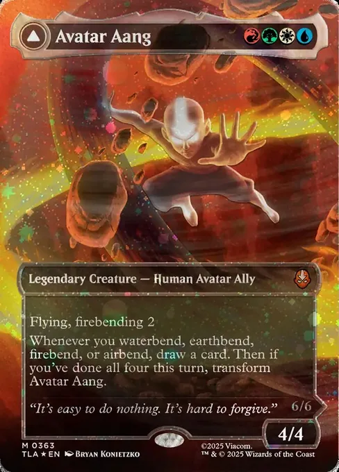 Avatar Aang // Aang, Master of Elements, Avatar: The Last Airbender #363