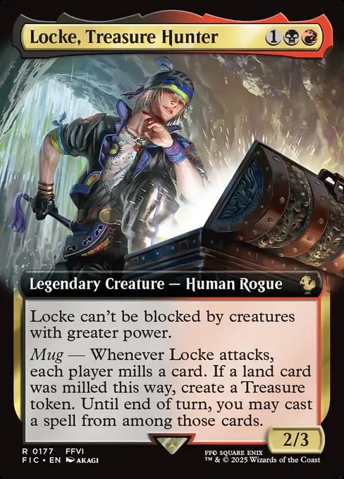 Locke, Treasure Hunter, Final Fantasy Commander #177