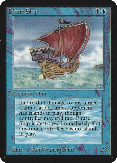 Pirate Ship, Limited Edition Alpha #70