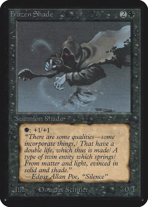 Frozen Shade, Limited Edition Alpha #109