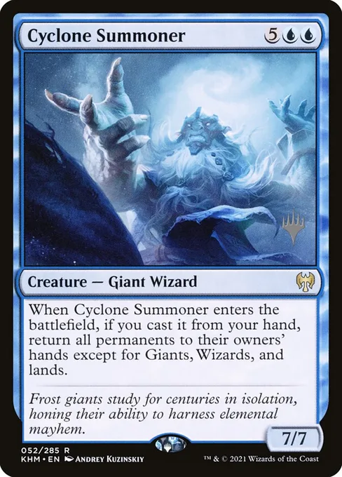 Cyclone Summoner, Kaldheim Promos #52p