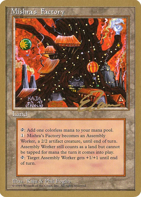 Mishra's Factory, Pro Tour Collector Set #et361