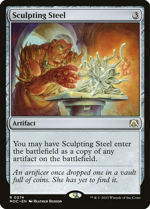 Sculpting Steel, March of the Machine Commander #374