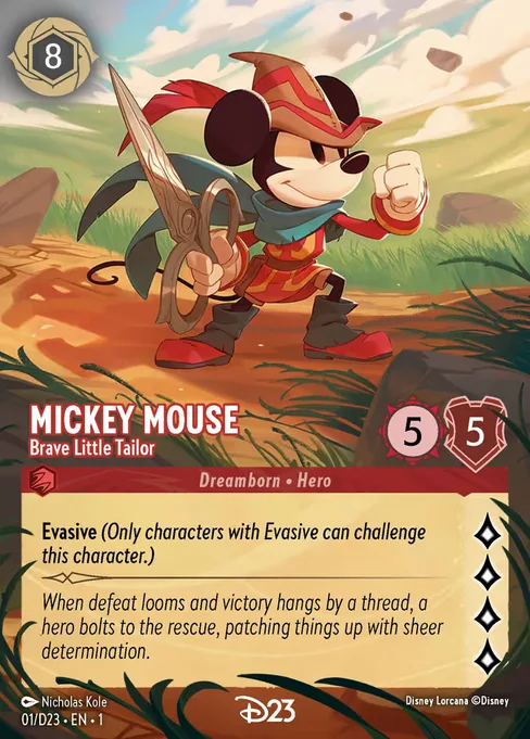 Mickey Mouse - Brave Little Tailor, D23 Collection #1