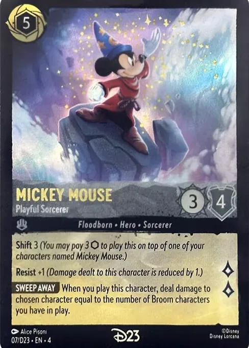 Mickey Mouse - Playful Sorcerer, D23 Collection #7