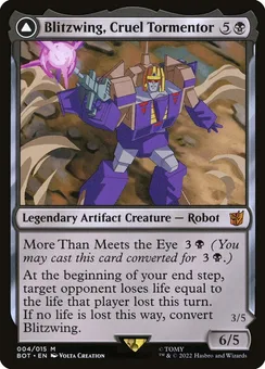Blitzwing, Cruel Tormentor // Blitzwing, Adaptive Assailant, Normal