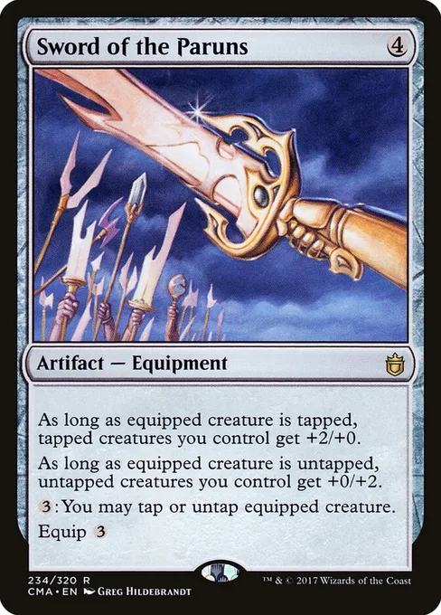 Sword of the Paruns, Commander Anthology #234