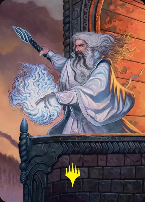 Saruman of Many Colors // Saruman of Many Colors, The Hobbit Art Series #35