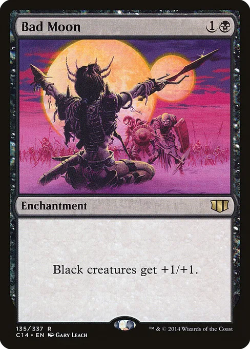 Bad Moon, Commander 2014 #135