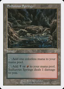 Sulfurous Springs, Normal
