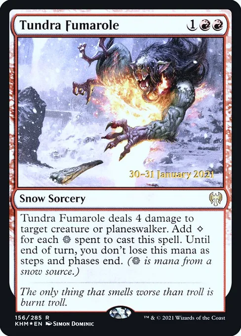 Tundra Fumarole, Kaldheim Promos #156s