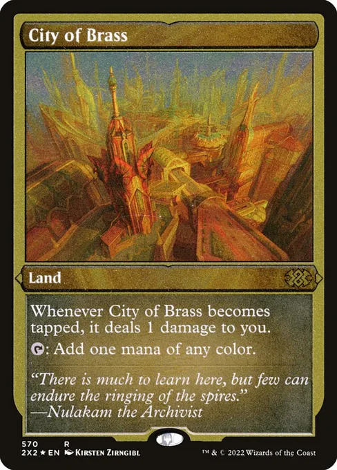 City of Brass, Double Masters 2022 #570