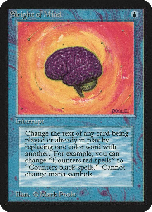 Sleight of Mind, Limited Edition Alpha #78