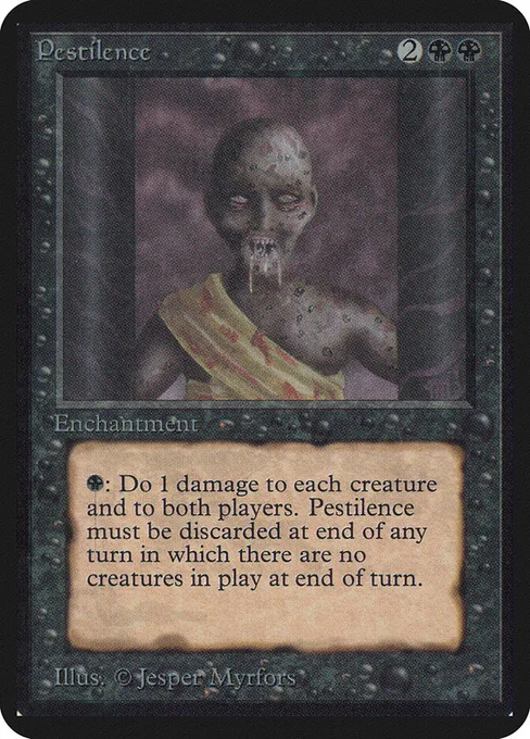 Pestilence, Limited Edition Alpha #120