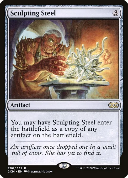 Sculpting Steel, Double Masters #286