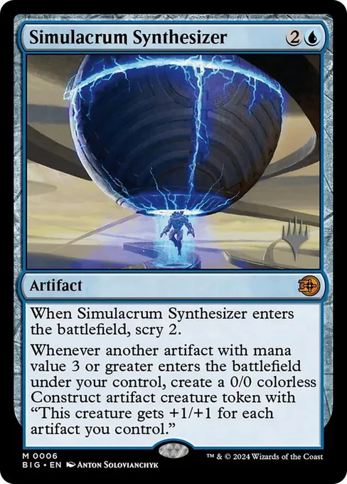 Simulacrum Synthesizer, The Big Score Promos #6p