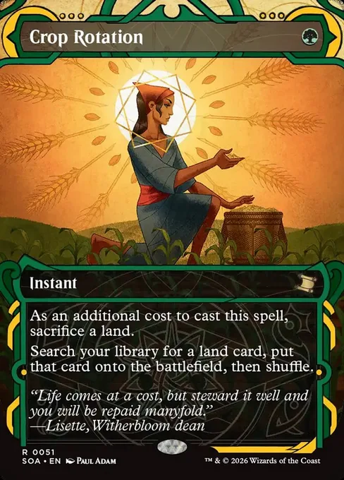 Crop Rotation, Secrets of Strixhaven Mystical Archive #51