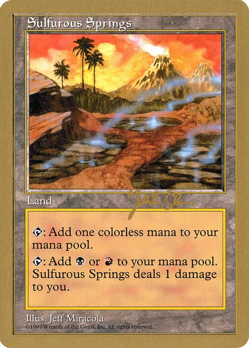 Sulfurous Springs, World Championship Decks 1997 #js424