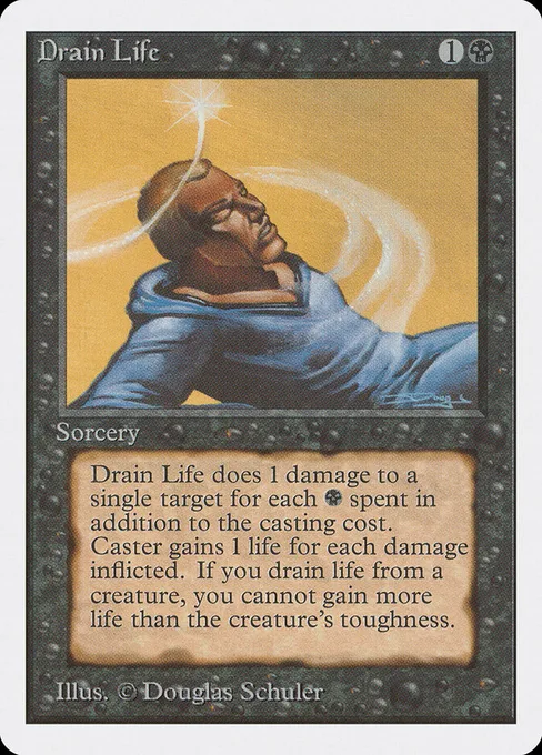 Drain Life, Unlimited Edition #106