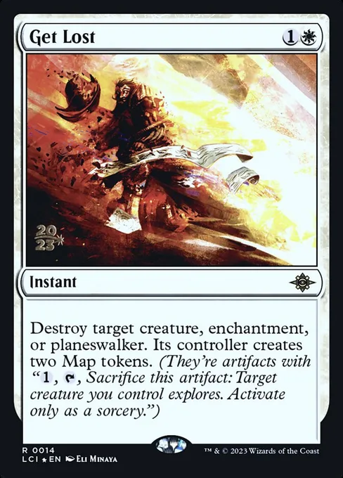 Get Lost, The Lost Caverns of Ixalan Promos #14s