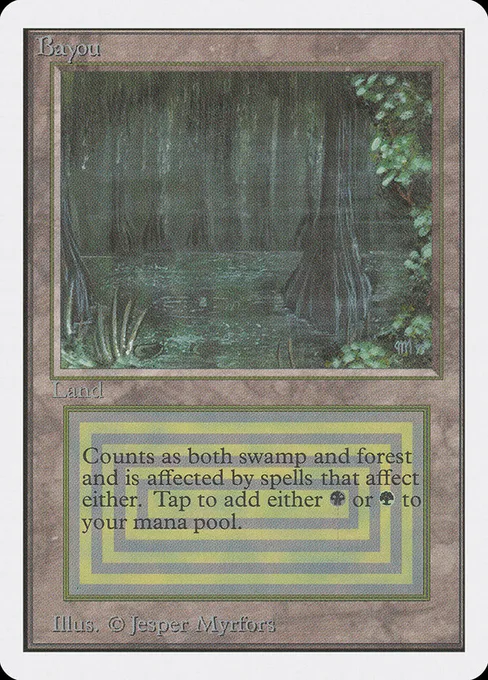 Bayou, Unlimited Edition #279